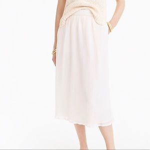 J.Crew Cream Skirt. Perfect for summer and fall.